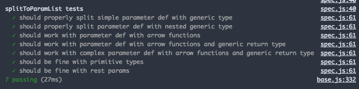Passing Unit Tests Passing Unit Tests