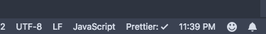 clock in status bar clock in status bar