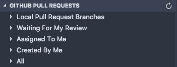 pull requests view pull requests view